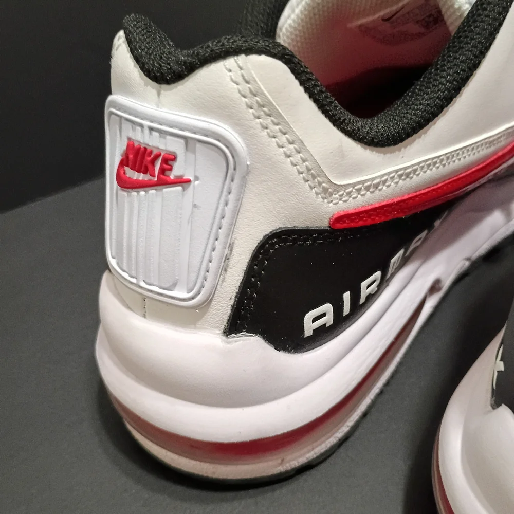 Nike Air Max LTD 3 Men's Casual White/University Red & Black Sneakers - Picture 14 of 14